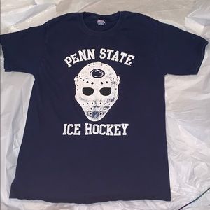 Penn State Ice Hockey Goalie Mask T Shirt